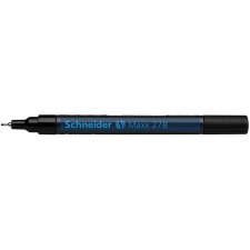 SCHNEIDER Lakkmarker, 0,8 mm, SCHNEIDER "Maxx 278", fekete filctoll, marker