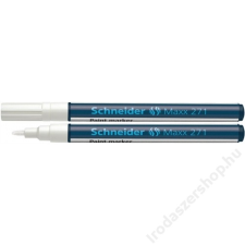 SCHNEIDER Lakkmarker, 1-2 mm, SCHNEIDER Maxx 271, fehér (TSC271FE) filctoll, marker