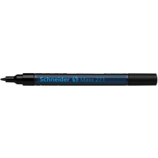 SCHNEIDER Lakkmarker, 1-2 mm, SCHNEIDER &quot;Maxx 271&quot;, fekete filctoll, marker