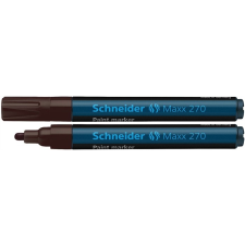 SCHNEIDER Lakkmarker, 1-3 mm, SCHNEIDER "Maxx 270", barna filctoll, marker