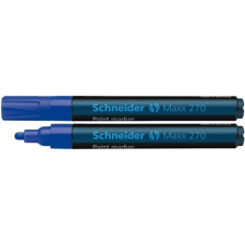 SCHNEIDER Lakkmarker, 1-3 mm, SCHNEIDER &quot;Maxx 270&quot;, kék filctoll, marker