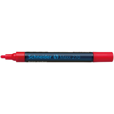 SCHNEIDER Lakkmarker, 1-3 mm, SCHNEIDER "Maxx 270", piros filctoll, marker