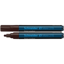 SCHNEIDER Lakkmarker 1-3mm, Schneider Maxx 270 barna filctoll, marker