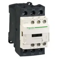  SCHNEIDER LC1D32FD DC mágneskapcsoló, 15kW/32A (400V, AC3), csavaros csatlakozás, 1Z+1NY villanyszerelés