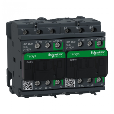 SCHNEIDER LC2D09BNE TESYS D irányváltó kontaktor GREEN-3P 440V 9A 24VAC villanyszerelés