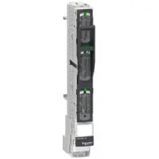  SCHNEIDER LV480851 ISFL160 60mm gyűjtősínes csatlakozású , sínre akasztható 95mm², szakaszolókapcsoló-biztosító villanyszerelés