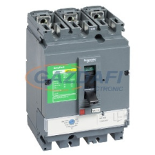 SCHNEIDER LV510347 EasyPact CVS100F 4P 36kA komplett megszakító TM100D 4P3D kioldóval villanyszerelés