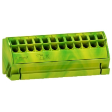 SCHNEIDER LVS04214 4 db földelő blokk 12x4mm2 rugós csatl. villanyszerelés