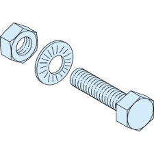 SCHNEIDER LVS04785 20 db csavar sínekhez, M8x35mm villanyszerelés