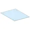 SCHNEIDER LVS08654 IP55 tömör tető, W=400mm, D=600mm