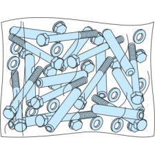 SCHNEIDER LVS08718 Összeépítési csavarkészlet+tartozékok villanyszerelés