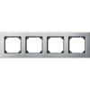 SCHNEIDER MERTEN M-Elegance négyes keret, platina (fém) 475460 Schneider