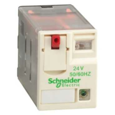 SCHNEIDER Miniatűr relé 6A 4v 24V50Hz monostabil IP20 LED Zelio RXM Schneider villanyszerelés