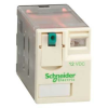 SCHNEIDER Miniatűr relé 6A 4v dugaszolós 12VDC monostabil IP40 Zelio RXM Schneider