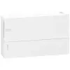SCHNEIDER MIP12118 MINI PRAGMA Kiselosztó, teli ajtó, falon kívüli, 1x18 modul, PEN sín, fehér