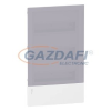 SCHNEIDER MIP22312T MINI PRAGMA Kiselosztó, tejüveg hatású átlátszó ajtó, süllyesztett, 3x12 modul, PEN sín, komplett, fehér