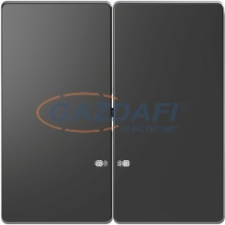 SCHNEIDER MTN3420-6034 MERTEN Dupla billentyű, fényjelzős funkciókhoz, D-Life, antracit villanyszerelés