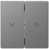 SCHNEIDER MTN3855-6036 MERTEN Dupla billentyű, redőnyvezérléshez, D-Life, acél