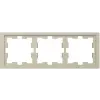 SCHNEIDER MTN4030-6533 MERTEN D-Life hármas keret, szahara
