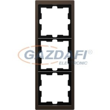SCHNEIDER MTN4030-6552 MERTEN D-Life hármas keret, mokka villanyszerelés