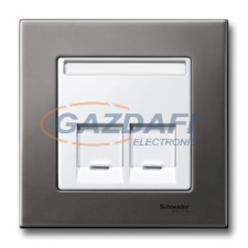 SCHNEIDER MTN403114 MERTEN M-Elegance egyes keret, ródium villanyszerelés