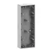 SCHNEIDER MTN4034-6536 MERTEN Hármas kiemelődoboz, D-Life, acél
