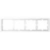 SCHNEIDER MTN4040-6535 MERTEN D-Life négyes keret, lótuszfehér