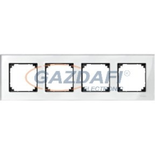SCHNEIDER MTN404419 MERTEN M-Elegance négyes keret, gyöngyfehér villanyszerelés