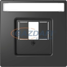 SCHNEIDER MTN4250-6034 MERTEN Többfunkciós fedlap, D-Life, antracit villanyszerelés