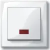 SCHNEIDER MTN432819 MERTEN Billentyű, szimbólumokhoz, System-M, polárfehér