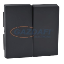 SCHNEIDER MTN433514 MERTEN Dupla billentyű, System-M, antracit villanyszerelés