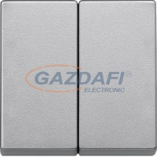 SCHNEIDER MTN433560 MERTEN Dupla billentyű, System-M, alumínium villanyszerelés