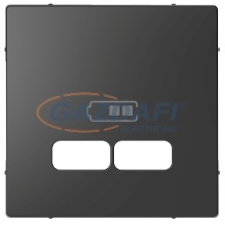 SCHNEIDER MTN4367-6034 MERTEN USB töltő burkolat, D-Life, antracit villanyszerelés