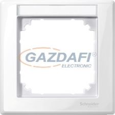 SCHNEIDER MTN470119 MERTEN M-Smart feliratozható egyes keret, polárfehér villanyszerelés