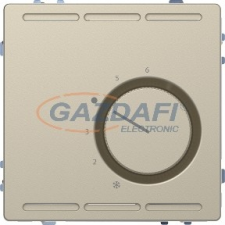 SCHNEIDER MTN5764-6033 MERTEN Padlótermosztát, kapcsolóval, 250 V, 10 A, D-Life, szahara villanyszerelés