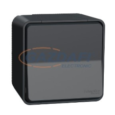 SCHNEIDER MUR35023 MUREVA Styl Keresztkapcsoló, komplett (107), antracitszürke villanyszerelés