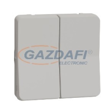 SCHNEIDER MUR39022 MUREVA Styl Kettős váltókapcsoló (106+6), polárfehér villanyszerelés