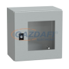 SCHNEIDER NSYCRN33200T Elosztószekrény átlátszó ajtóval (300*300*200) Spacial acél Szürke (RAL 7035) IP66 porszórt