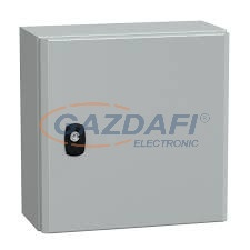 SCHNEIDER NSYS3D3315 S3D elosztószekrény H300xW300xD150 teli ajtóval villanyszerelés