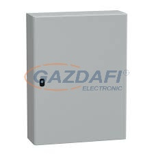 SCHNEIDER NSYS3D8620P S3D elosztószekrény H800xW600xD200 szerelőlappal villanyszerelés