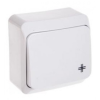 SCHNEIDER Prima 107 keresztkapcsoló betét komplett házban fehér falonkívüli IP20 1- Schneider