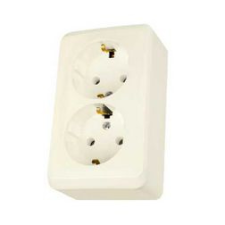 SCHNEIDER Prima 162/2 dugalj bézs IP20 falonkívüli Schneider - WDE001148 villanyszerelés