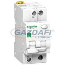 SCHNEIDER R9D31210 RESI9 áramvédős kismegszakító, AC osztály, 1P-N, C, 10A, 30mA villanyszerelés