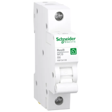 SCHNEIDER R9F14106 RESI9 kismegszakító, 1P, C, 6A villanyszerelés