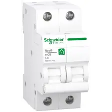 SCHNEIDER R9F14225 RESI9 kismegszakító, 2P, C, 25A villanyszerelés