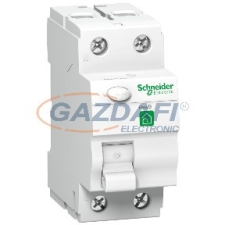 SCHNEIDER R9R01263 RESI9 áram-védőkapcsoló, A osztály, 2P, 63A, 30mA villanyszerelés