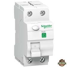 SCHNEIDER R9R11240 RESI9 AC osztály, 40A, 30mA 2 pólusú áram-védőkapcsoló villanyszerelés