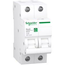 SCHNEIDER RESI9 kismegszakító 2P C 20A (R9F14220) (R9F14220) villanyszerelés