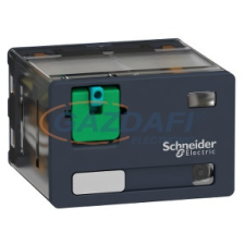 SCHNEIDER RPM42ED Zelio RPM teljesítményrelé, 4CO, 15A, 48VDC, tesztgomb, LED villanyszerelés