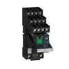 SCHNEIDER RXM4AB1B7PVS Zelio RXM miniatűr relé, 4CO, 6A, 24VAC, tesztgomb, elválasztott elrendezésű